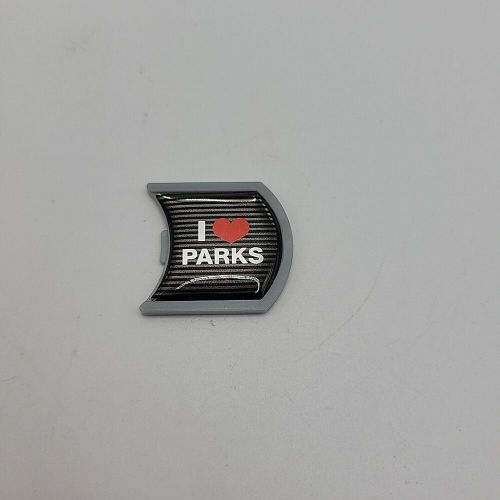 Genuine Subaru Badge of Ownership "I Love Parks" My First Subaru OEM - NEW, US $12.99, image 2