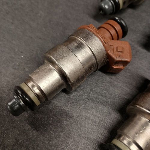 Ford E5ZE-A3B OEM brown top fuel injector set Ford Mustang SVO 2.3 Turbo, US $175.00, image 4