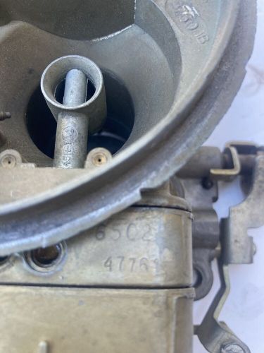 HOLLEY 4776-1 DOUBLE PUMPER CARBURETOR 600cfm Carb Mechanical No Reserve, US $40.00, image 3
