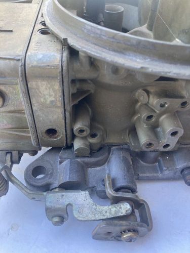 HOLLEY 4776-1 DOUBLE PUMPER CARBURETOR 600cfm Carb Mechanical No Reserve, US $40.00, image 4