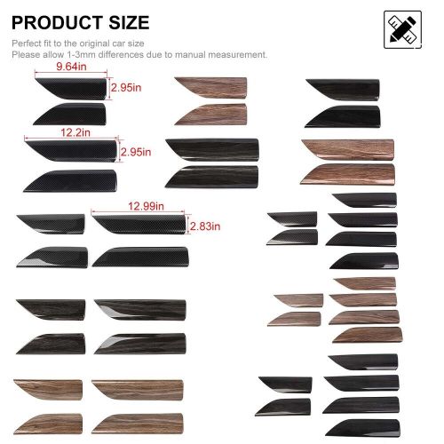 2/4/6pcs Door Armrest Panel Side Trim Cover For Chevy Silverado GMC-SIERRA 19+, US $16.00, image 3