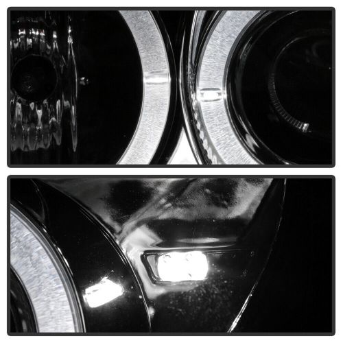 Fits 98-04 Mercedes R170 SLK Class LED Dual Halo Projector Headlights Headlamps, US $215.99, image 5