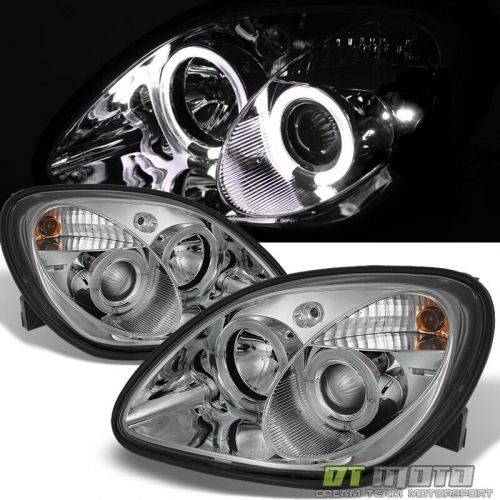 Fits 98-04 Mercedes R170 SLK Class LED Dual Halo Projector Headlights Headlamps, US $215.99, image 7