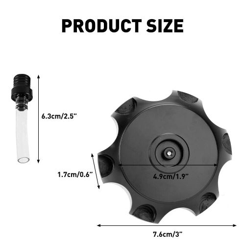 CNC Gas Fuel Tank ATV Cap Dirt Pit Bike 70 110 125cc 150 SSR XR50 Taotao Apollo, US $15.99, image 3