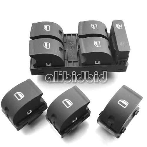 For audi a4 b6 2002-2005 driver side master switch window control 4 pcs/set