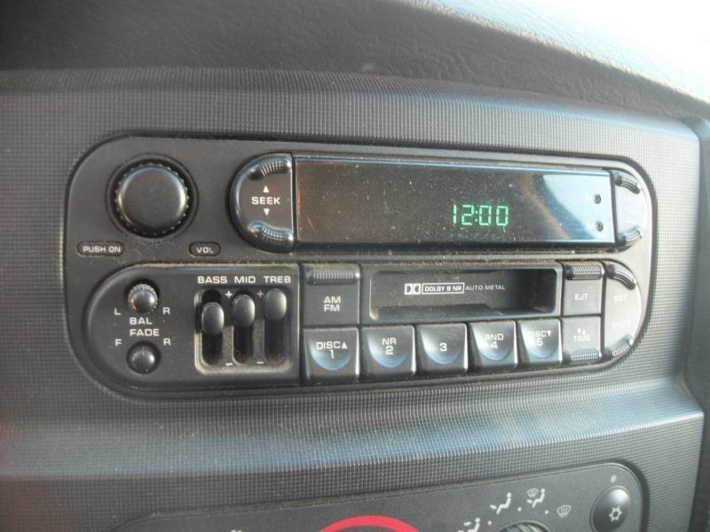 2002-2007 caravan audio equipment am-fm-cassette-cd cont-rbb-