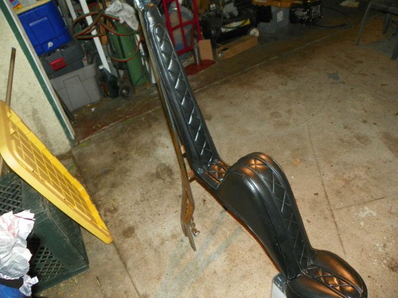 Purchase 60's70's Harley Custom Chopper King & Queen Seat & Sissy Bar