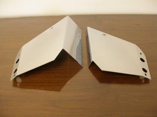 Cushman scooter chrome battery cover