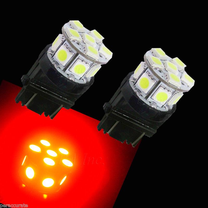 10 x 3156 3157 13-5050 smd led ba15s rv brake rear bulb white amber pink red