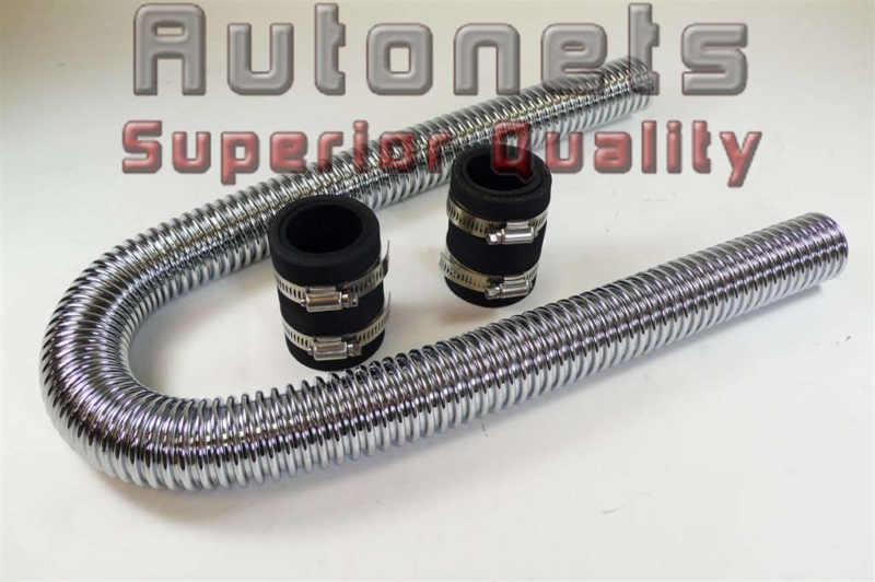 Sell 12" Red End Cap Stainless Steel Radiator Hose Kit Chevy Ford GM