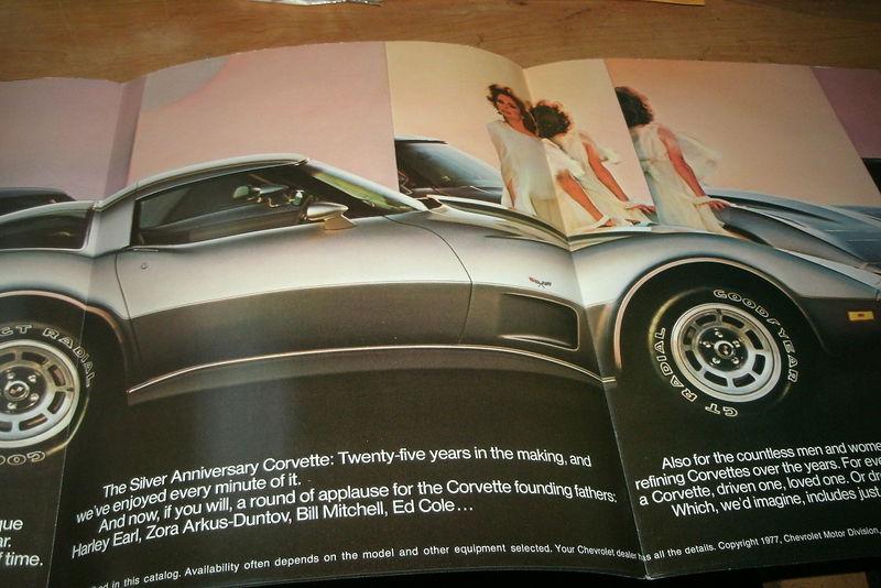 NOS 1978 CHEVROLET CORVETTE FACTORY ORIGINAL UNCIRCULATED DEALER SALES BROCHURE, US $5.99, image 2