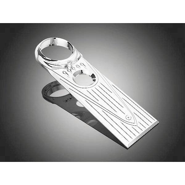 Kuryakyn dash panel insert (each) - harley davidson - 1520 tr