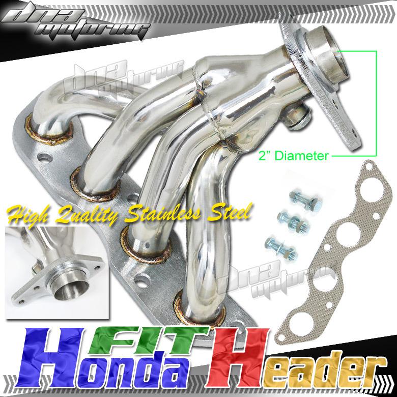 06-08 honda fit jazz 1.5 vtec stainless header/exhaust 