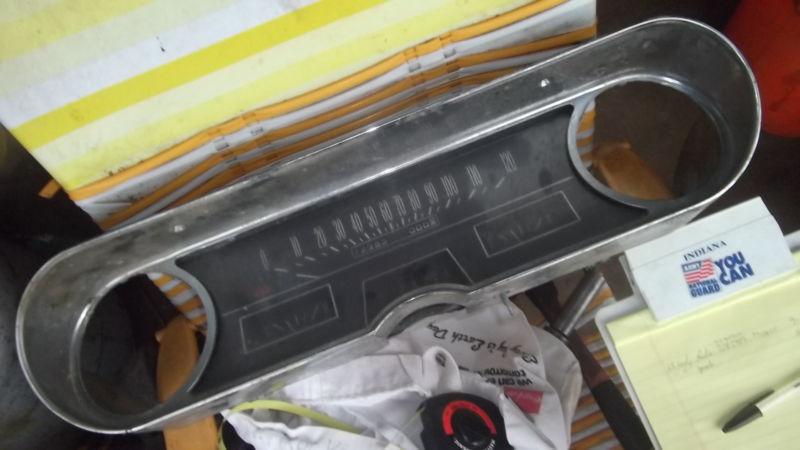 1965 cadillac calais speedometer