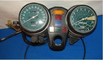 Honda GL1000 Goldwing Cafe Racer Gauge Face Plates Decal Overlay Applique, US $29.99, image 2