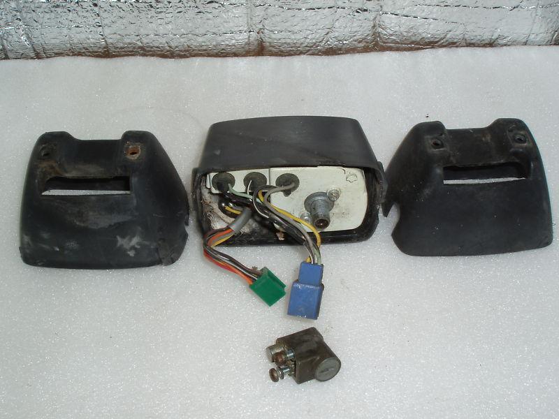 Suzuki Fa50 Speedometer W/Ignition Switch & Key Fork Lock & Housing Scooter, US $39.95, image 3