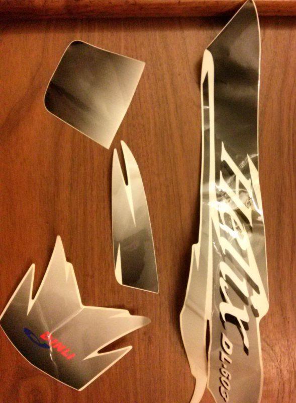 Dinli cover handlebar plastic RED trim Helix DL-600 quad 90 70 50 decal fender, US $18.00, image 5