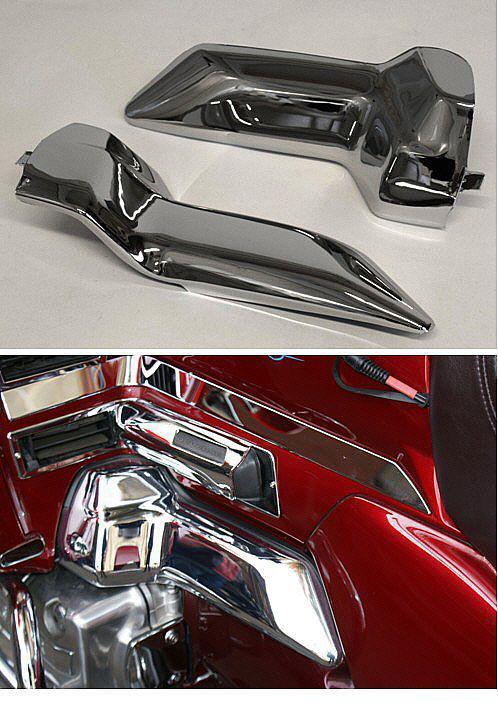 Chrome carburetor covers honda goldwing gl1500