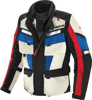 Spidi sport marathon h2out textile jacket black red blue xxxl/xxx-large