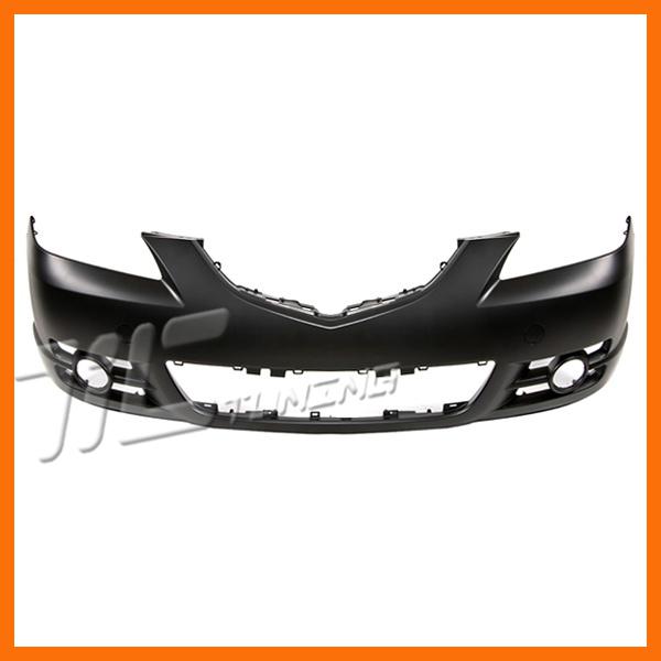 04-06 mazda mazda3i sedan front bumper cover unpainted replacement