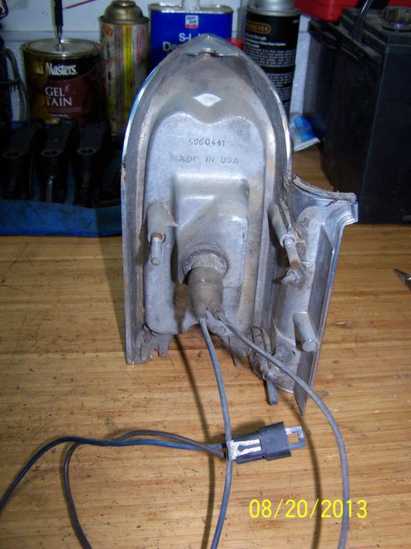 1969 CADILLAC ELDORADO LEFT PARK/TURN LAMP, US $25.00, image 3