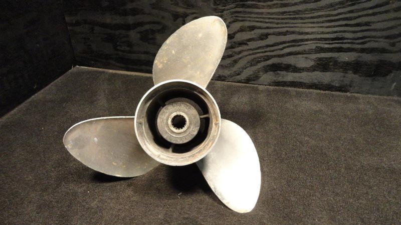 Johnson/evinrude stainless steel propeller 15x17 outboard ss prop left hand p673