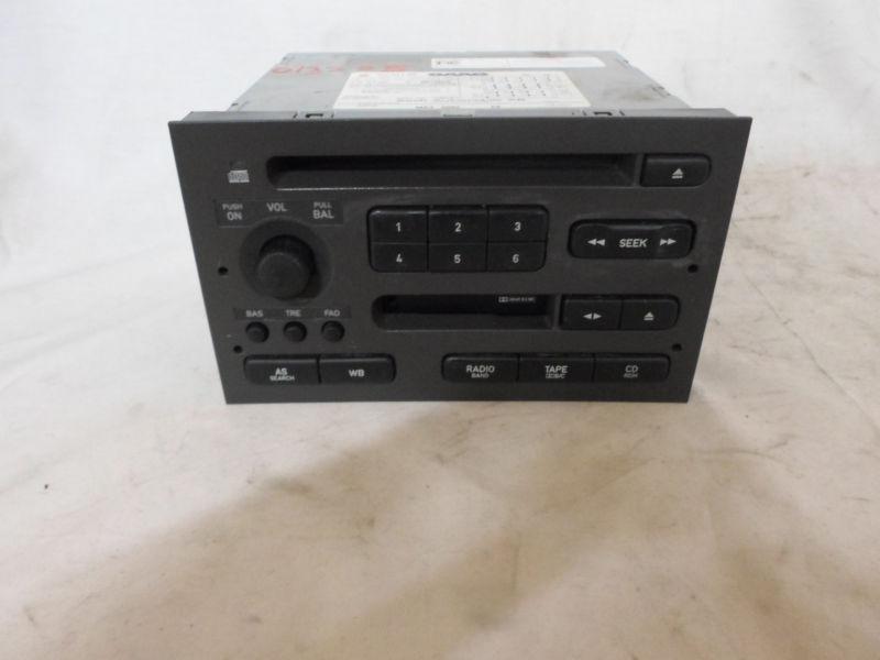 2003 saab 9-3 am/fm/cassette/single cd player car stereo