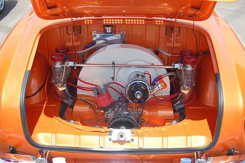 Vw karmann ghia, rear hood rubber seal/gasket 1956-1974 coupe/convertible, new! 