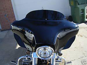 4 1/2" light smoke windshield harley touring 1996-2013