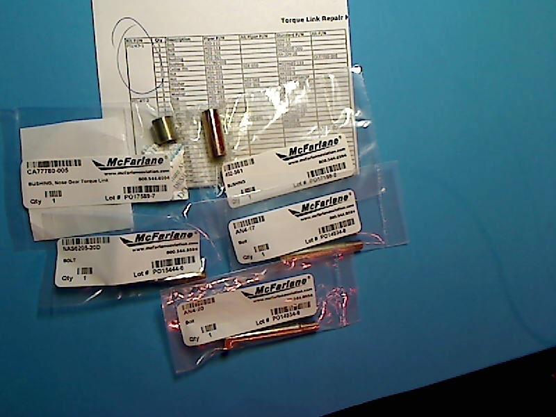 Pa38 tomahawk torque link repair kit (nose)