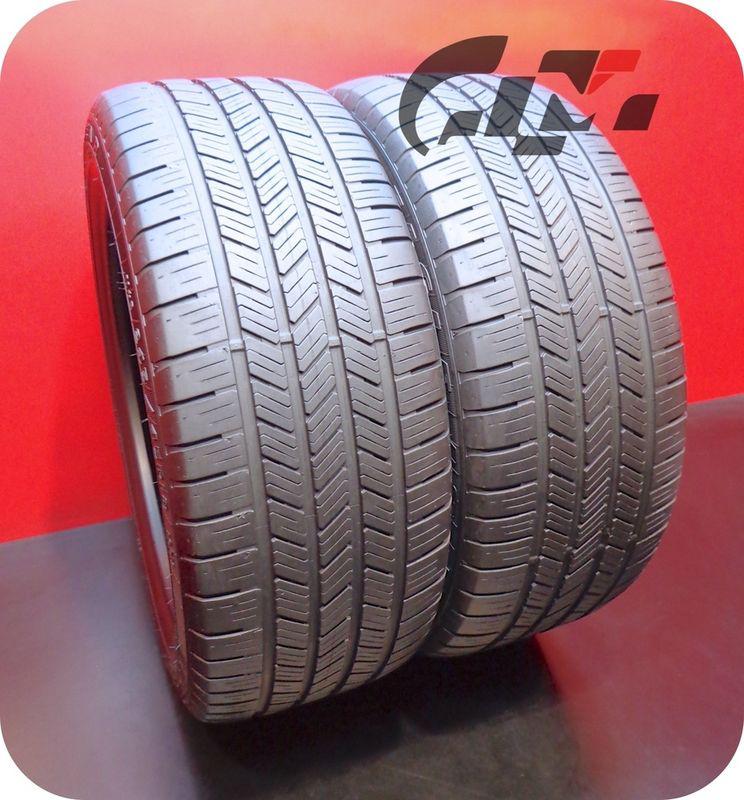★(2) very nice tires★ goodyear 245/45/18 eagle ls2 runflat 100v m+s bmw #25165
