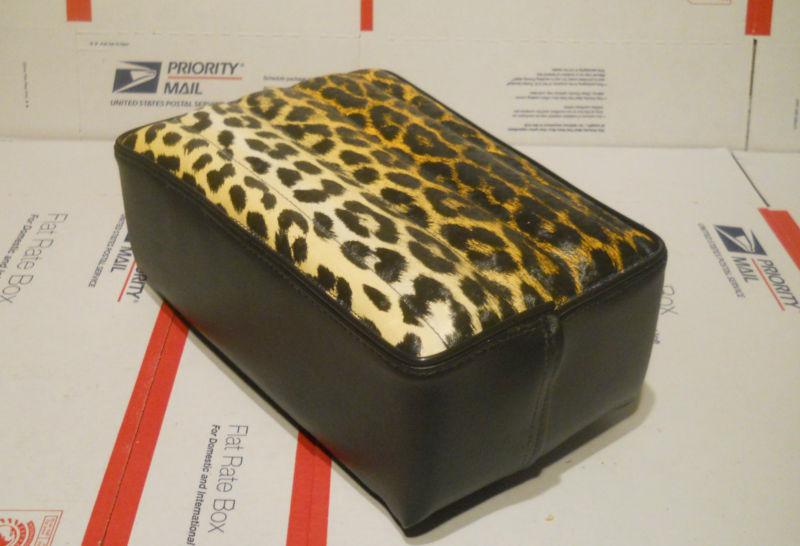 10" x 7" arctic cat leopard old school style minibike seat custom mini bike