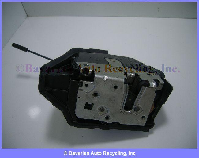 Door latch assembly l/f 1999 2000 bmw 323ci 2dr e46 oem# 51218208711