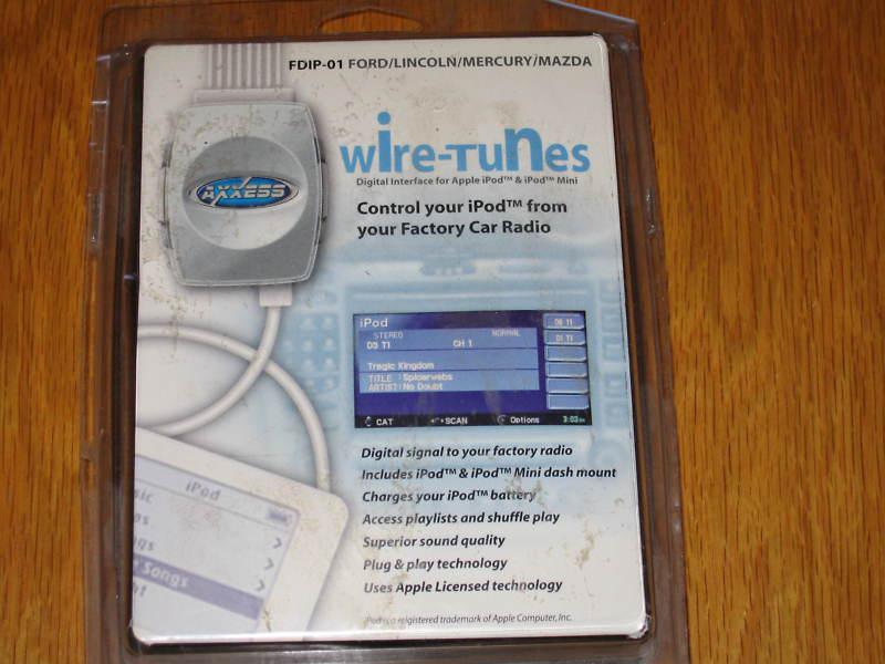 Metra axxess fdip-01 ford/lincoln/mercury/mazda ipod interface adapter wiretunes