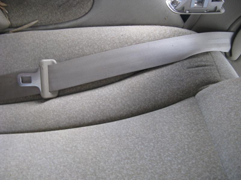 00 mazda millenia seat belt assembly rear right r. rh passenger tan w/ retractor
