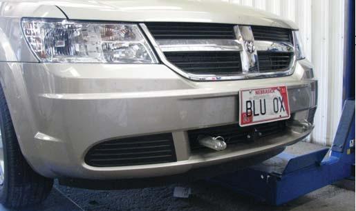 Blue ox bx1985 base plate for dodge journey 09-10