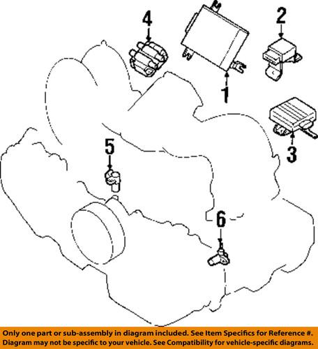 Subaru oem 22056aa063 engine camshaft position sensor/camshaft position sensor