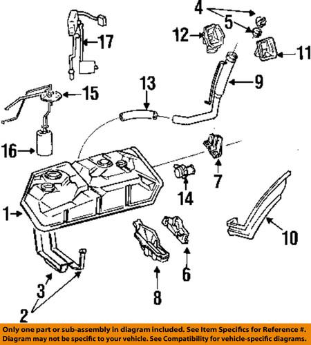 Toyota oem 7720128091 fuel tank filler neck