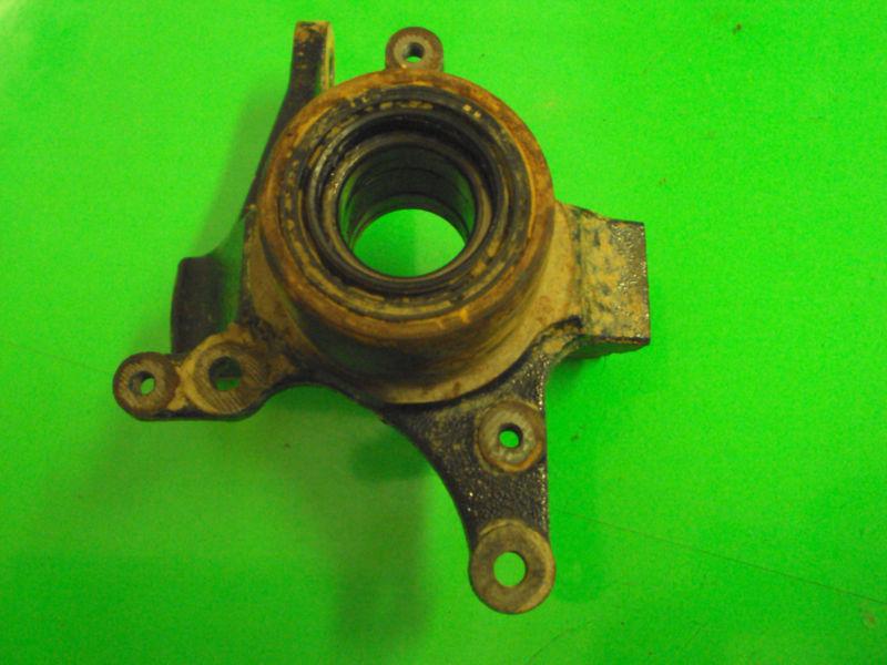 Suzuki eiger 400 4x4 05 spindle knuckle left front good bearings