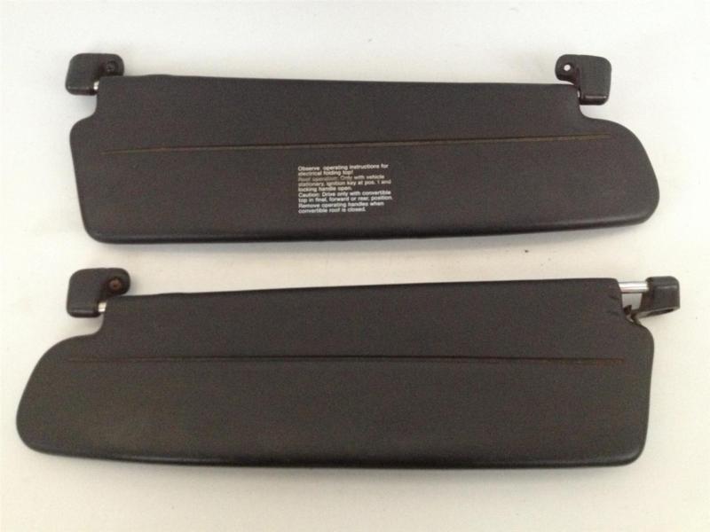Porsche 944 s2 968 convertible sun visors