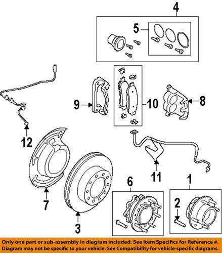 Ford oem bc3z3b396b brake-lock assembly