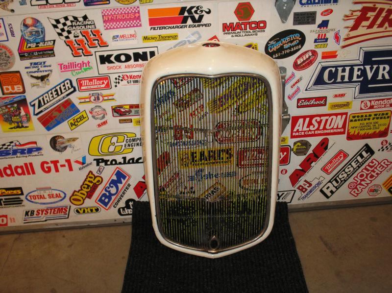 1932 grille shell and grille original henry steel