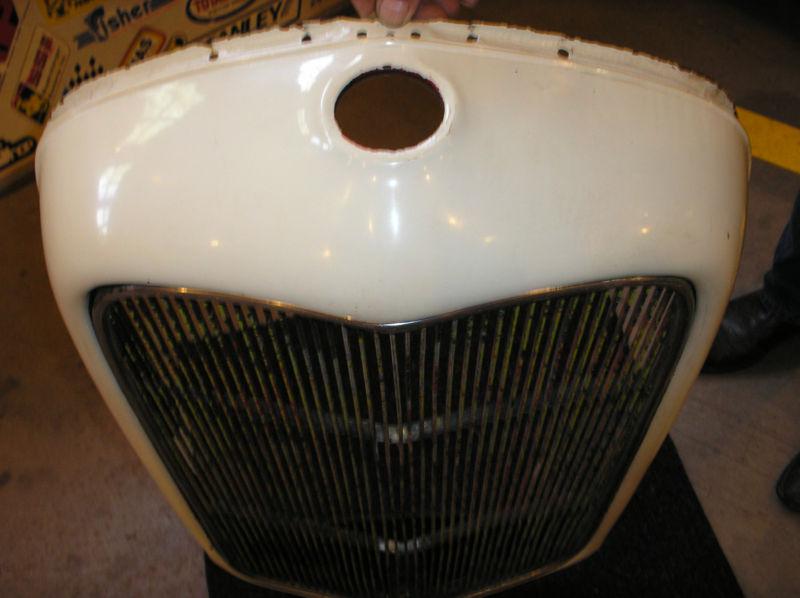 1932 GRILLE SHELL AND GRILLE ORIGINAL HENRY STEEL, US $600.00, image 4