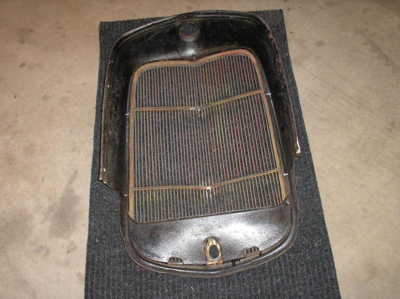 1932 GRILLE SHELL AND GRILLE ORIGINAL HENRY STEEL, US $600.00, image 5