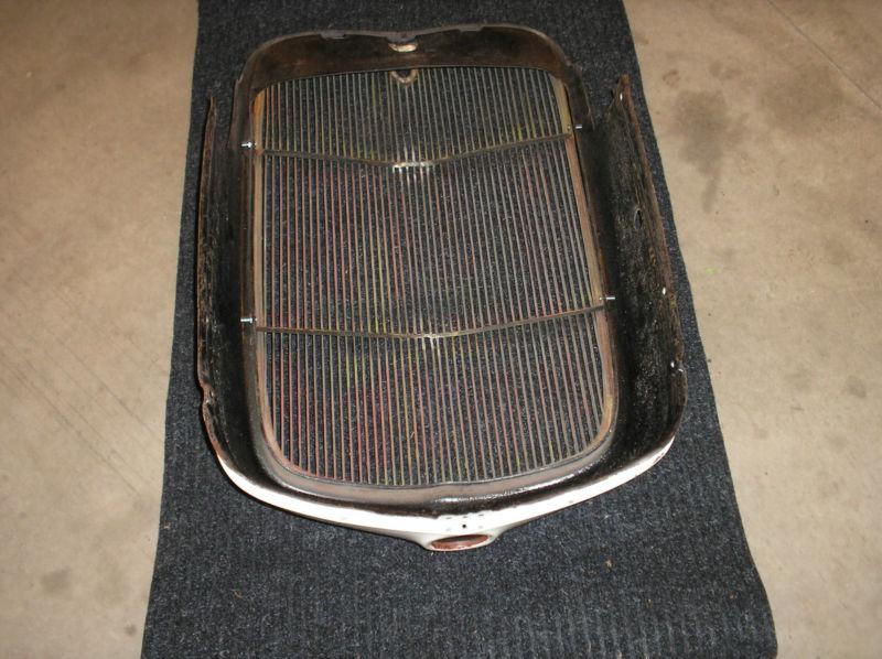 1932 GRILLE SHELL AND GRILLE ORIGINAL HENRY STEEL, US $600.00, image 10