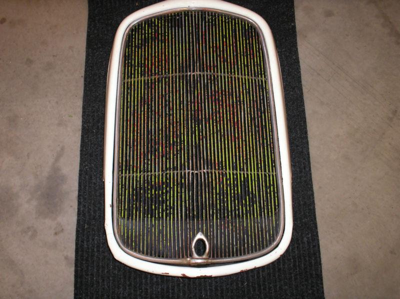 1932 GRILLE SHELL AND GRILLE ORIGINAL HENRY STEEL, US $600.00, image 11