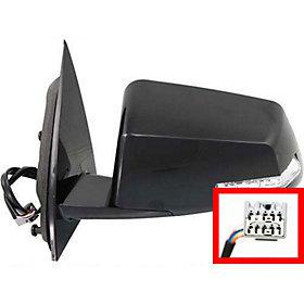 Power Heated Side View Door Mirror Assembly Driver's Left Manual Fold, US $154.25, image 4