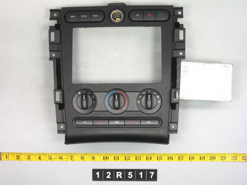09 mustang temperature climate control ac heat unit panel switch 12r517