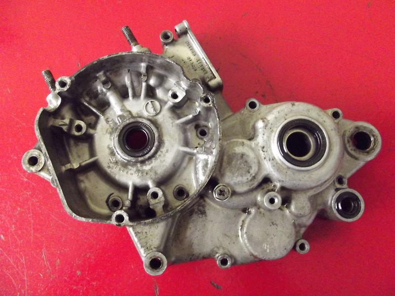  suzuki rm125 rm 125 left engine case cases crankcase crank 1993 1994 1995 1996