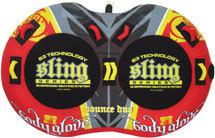 Body glove duo sling towable 2 person - multi color - 56" diameter bg-5628